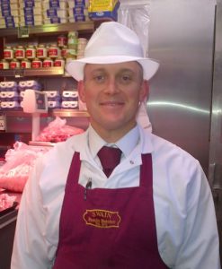 David Swain of Swains butchers Newgate Market York